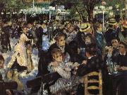 Pierre Auguste Renoir Red Mill Street dance France oil painting artist